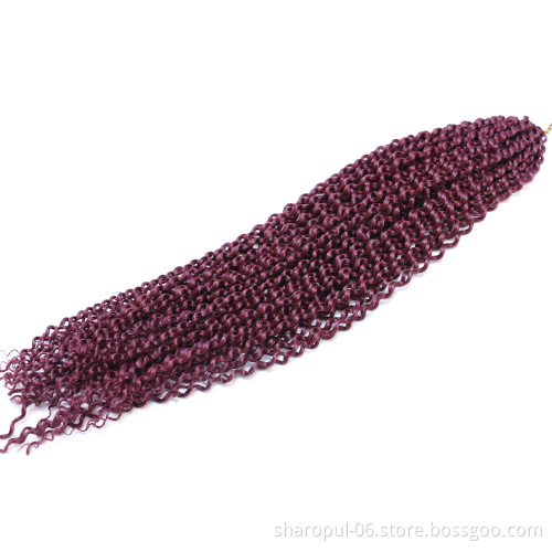 Micro Knot 24inch 100gram Soft Zizi Braids Synthetic Braiding Hair Curl Crochet Twist Hair Extension